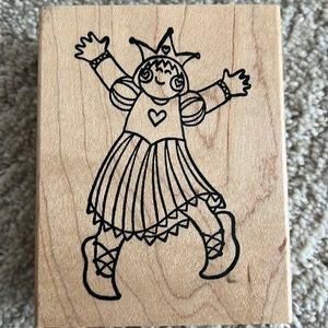 Darling Princess stamp by Stampacadabra